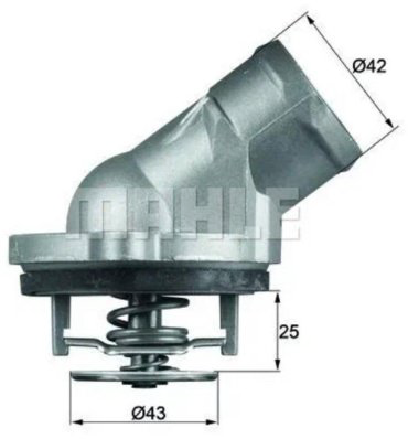 MAHLE термостат TI4587D купить,NaN