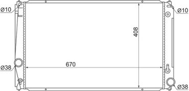 SAT радиатор основной SG-TY0004-30 купить,NaN