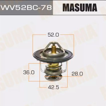 MASUMA термостат WV52BC-78 купить,NaN