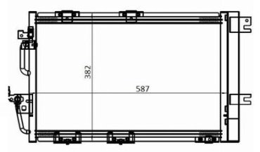 SAT радиатор кондиционера ST-OP49-394-C0 купить,NaN