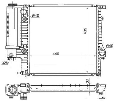 SAT радиатор основной SG-BW0001 купить,NaN
