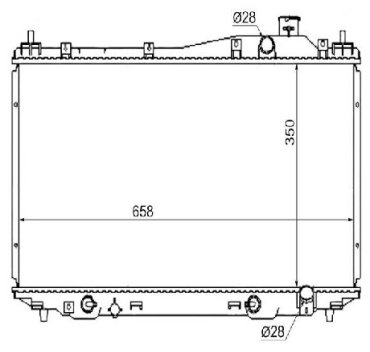 SAT радиатор основной SG-HD0001-ES купить,NaN