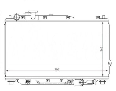SAT радиатор основной SG-KI0001 купить,NaN