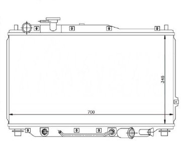 SAT радиатор основной SG-KI0001 купить,NaN