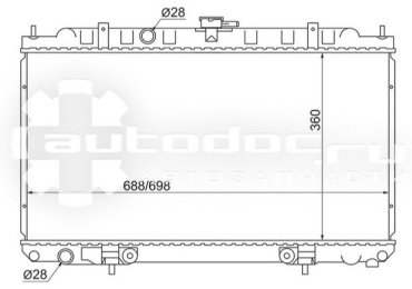 SAT радиатор основной NS000116 купить,NaN