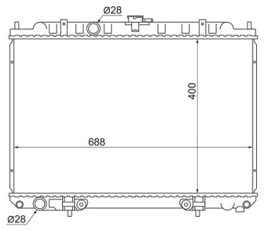 SAT радиатор основной SG-NS0003-W11 купить,NaN