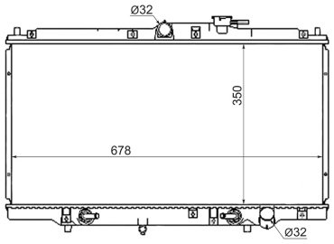 Winkod радиатор основной WRW1102 купить,NaN