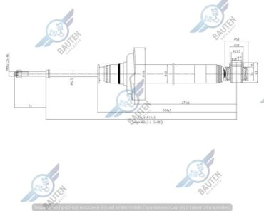 Амортизатор MGM задний 441087 1 шт купить,NaN