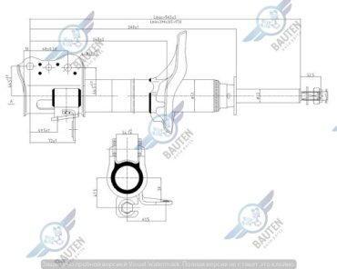 Амортизатор MGM задний 334202 1 шт купить,NaN