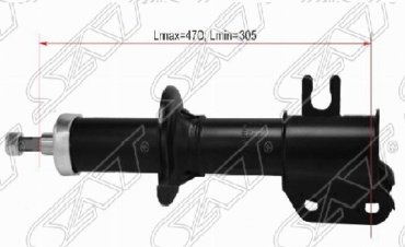 Амортизатор SAT передний ST-96316745 1 шт купить,15600