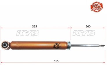 Амортизатор KYB задний 354006 1 шт