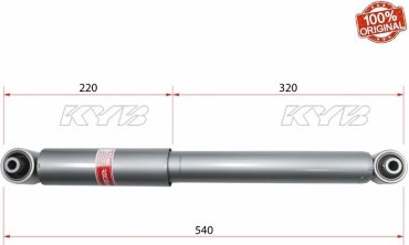 Амортизатор KYB задний 5540008 1 шт купить,NaN