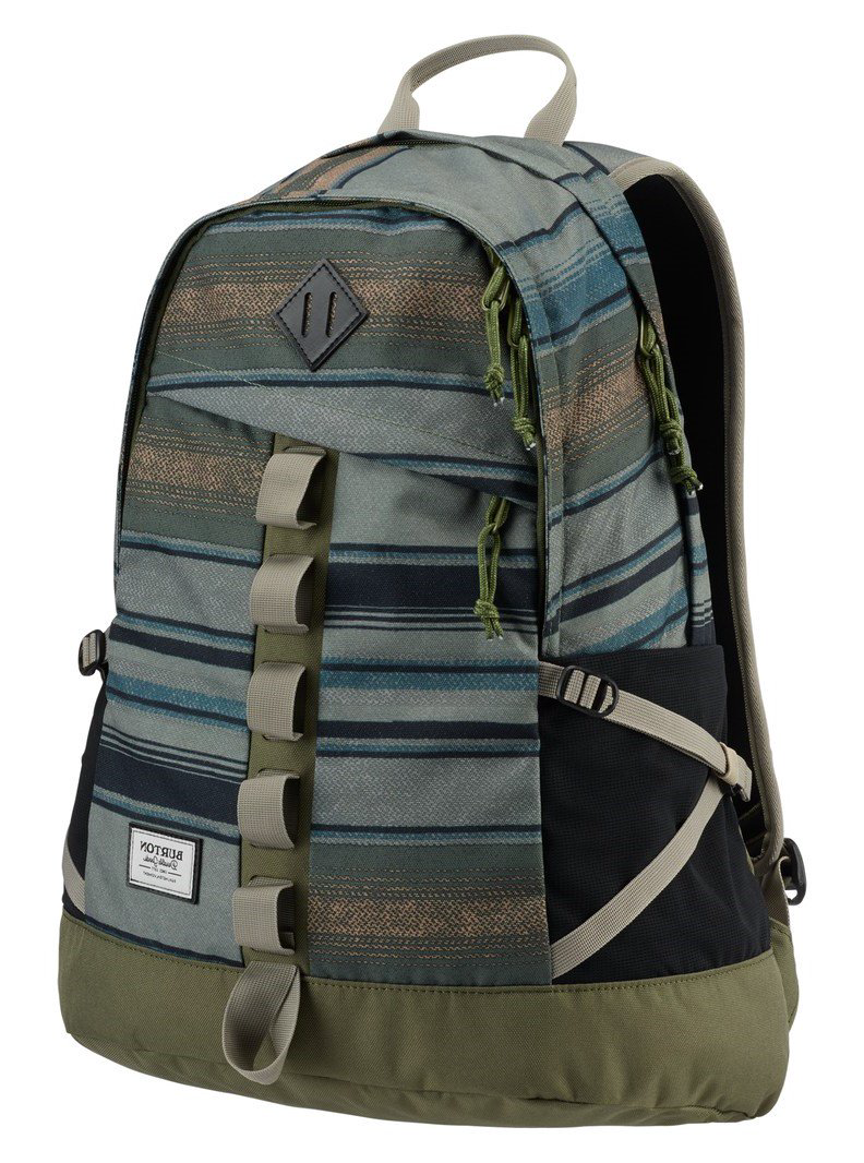 Рюкзак Burton Shackford Tusk Stripe Print зеленый купить,NaN