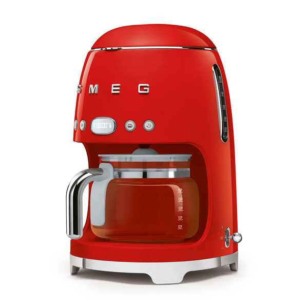 Кофеварка Smeg DCF02RDEU красная  купить,0