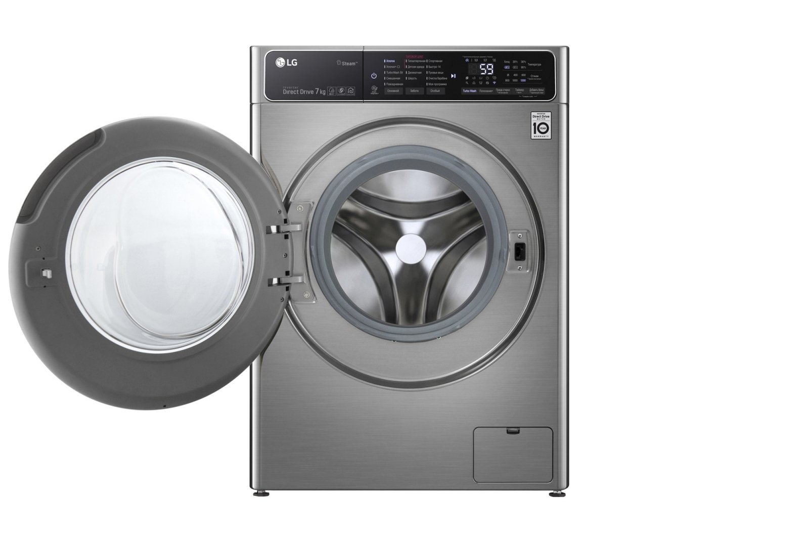 Стиральная машина LG F2T9HS9S серая