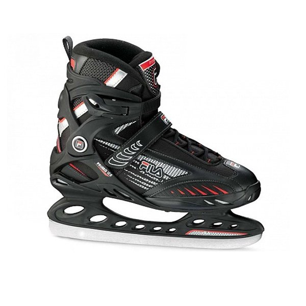  Коньки хоккейные Fila Primo Ice 39 black-red черные купить,NaN