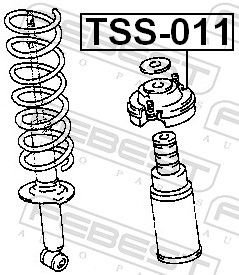 FEBEST Опора Стойки Амортизатора TSS-011 купить,NaN