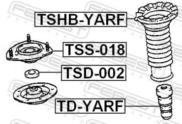 FEBEST Опора Стойки Амортизатора TSS018 купить,NaN