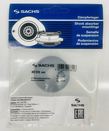 SACHS подшипник опоры амортизатора 801 016 купить,0