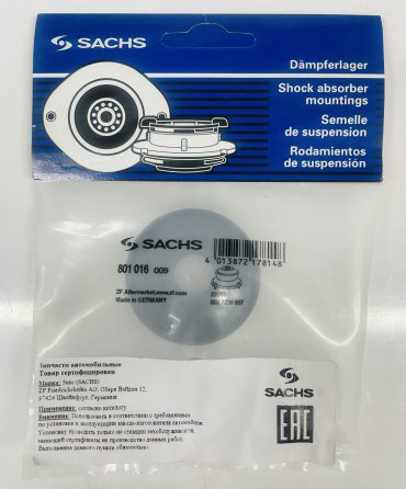 SACHS подшипник опоры амортизатора 801 016 купить,NaN