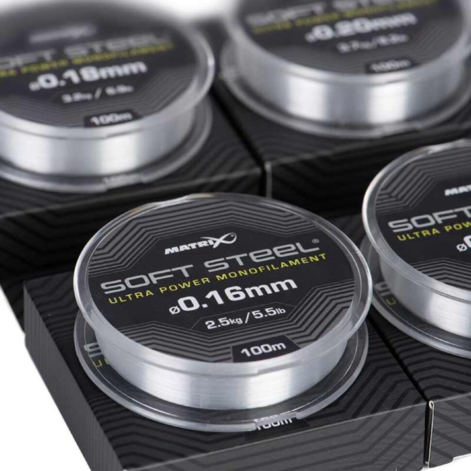 Рыболовная Леска Matrix Soft Steel Ultra Power GML049 100m 0.26 мм  купить,NaN