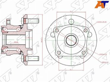 SAT подшипник ступицы ST4241032100 купить,NaN