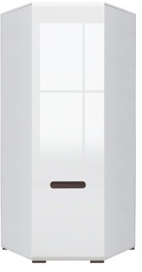 Распашной шкаф Гербор Ацтека 020 SZFN1D/21/10 84.5x210х84.5см белый купить,NaN