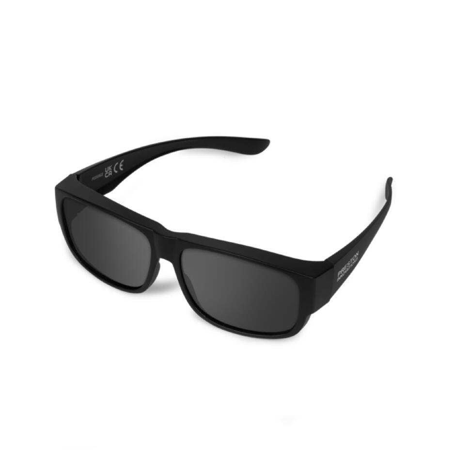 Солнцезащитные очки Preston Innovations Inception Overfit Smoke P0200622 черные купить,NaN