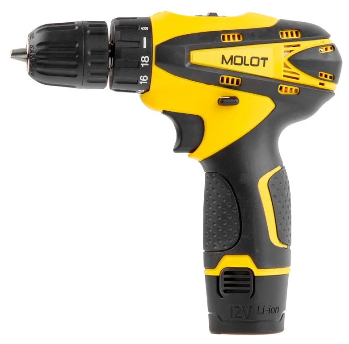 Дрель-шуруповерт Molot MBD 1215 DLi купить,NaN
