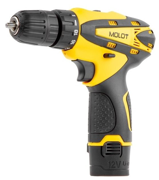 Дрель-шуруповерт Molot MBD 1215 DLi купить,NaN