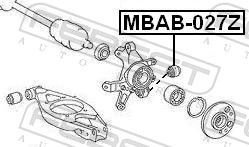 FEBEST Подвеска, Рычаг Независимой Подвески Колеса MBAB027Z купить,NaN