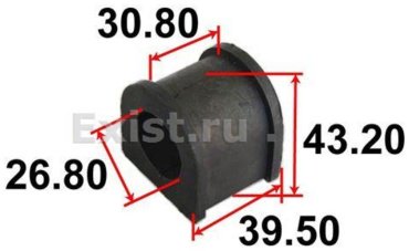Tenacity втулка стабилизатора ASBMI1015