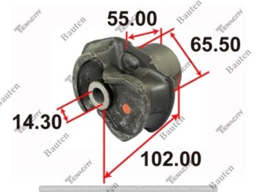 Tenacity сайлентблок балки AAMTO1057 купить,NaN