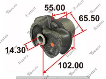 Tenacity сайлентблок балки AAMTO1057 купить,NaN