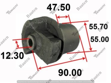 Tenacity сайлентблок балки AAMTO1053 купить,NaN