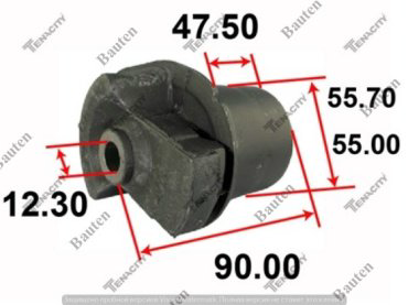 Tenacity сайлентблок балки AAMTO1053 купить,NaN