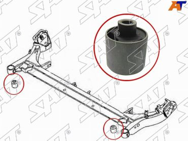 SAT сайлентблок балки STD20128460B купить,3327