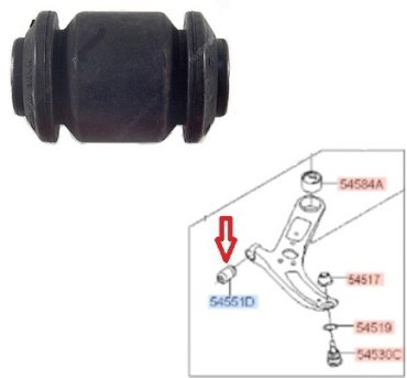 CTR сайлентблок рычага подвески 545514L000 купить,NaN
