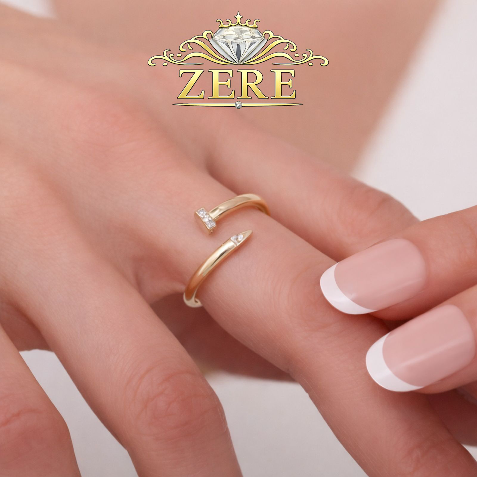 Кольцо Zere ZR050318 золото 1.74гр 17р купить,165300