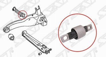 SAT сайлентблок ST-MR102014 купить,2834