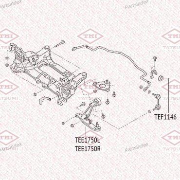 TATSUMI Втулка Стабилизатора TEF1146