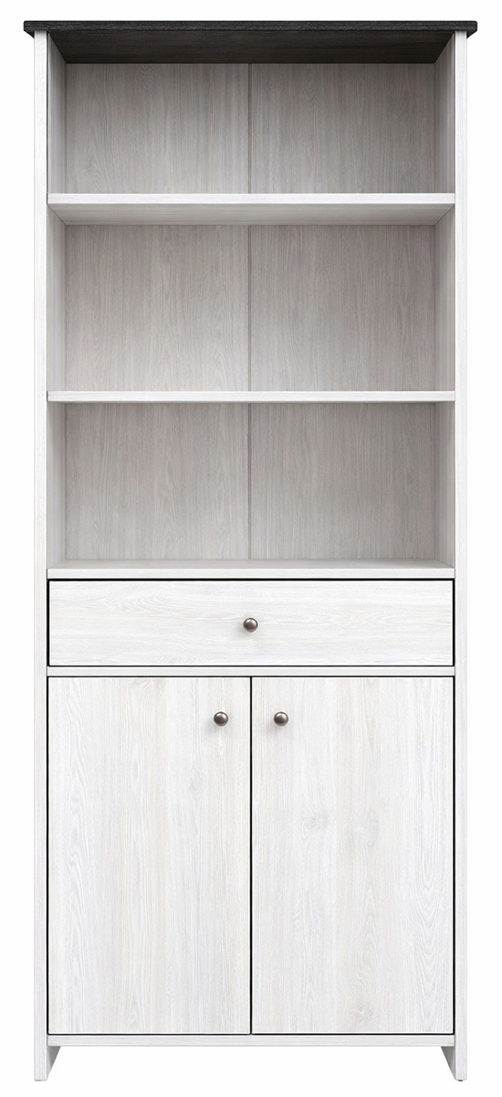 Стеллаж Гербор 73362D99DD2 88.5x40x199.5см белый купить,NaN