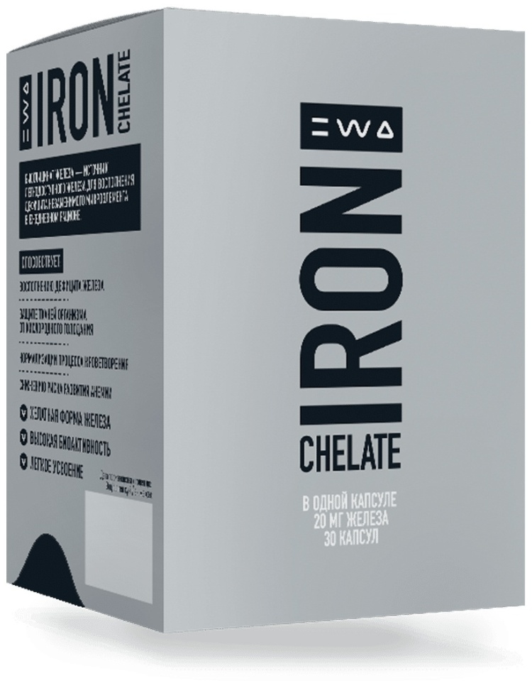 БАД Ewa product Iron железо 30 капсул купить,NaN