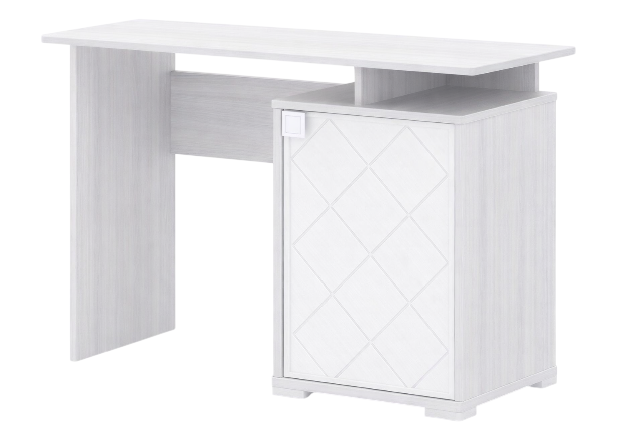 Стол Стендмебель Сальма 021 Анкор 105x43.4x75см белый глянец купить,NaN