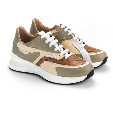 Кроссовки Pomp Shoes G-0130VISON-SARI beige 37 купить,NaN
