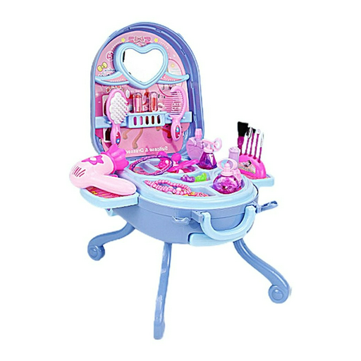 Туалетный столик с чемоданом Dream Dresser Куроми фиолетовый