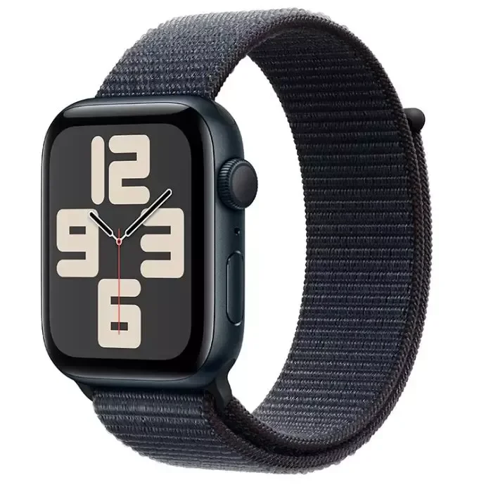 Смарт-часы Apple Watch SE 2024 GPS 40mm Midnight Aluminium Case with Ink Sport Loop MXEA3