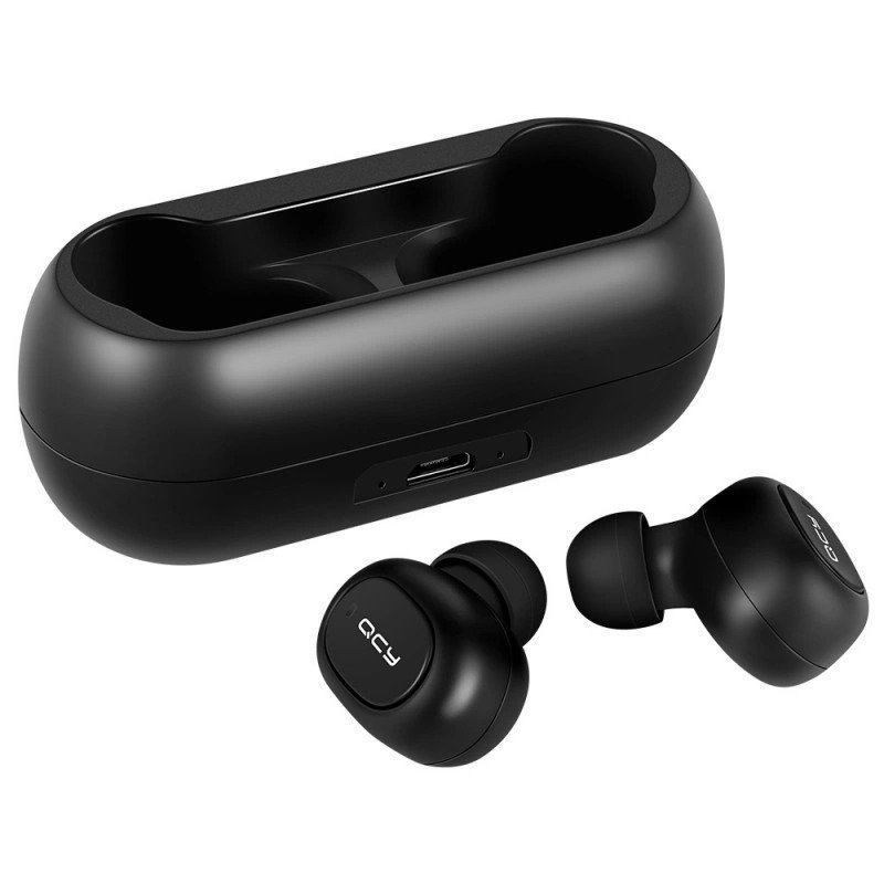 Наушники Xiaomi QCY T1C черные купить,NaN