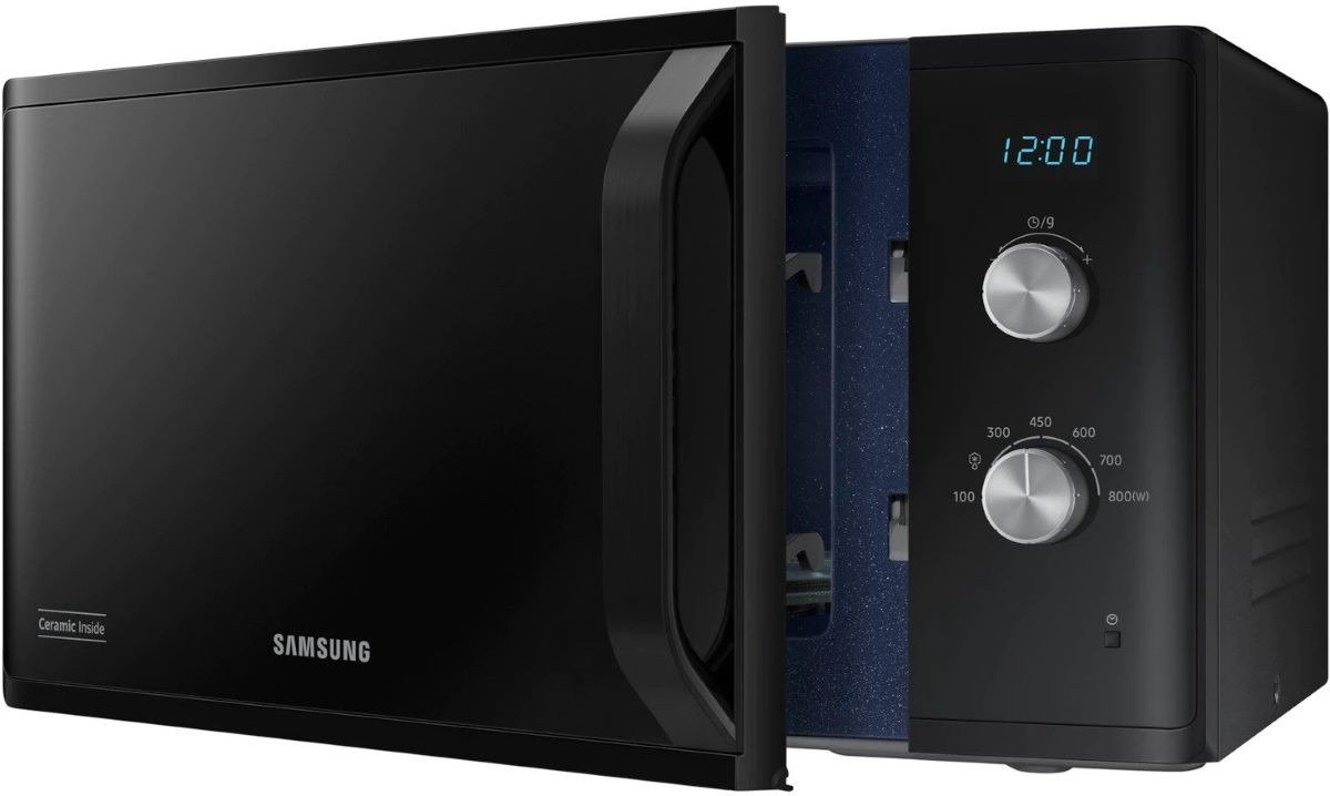Микроволновая печь Samsung MS23K3614AK/BW черная купить,NaN