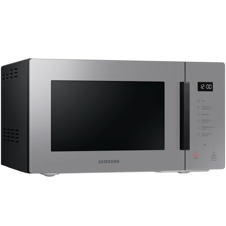 Микроволновая печь Samsung MS23T5018AG/BW серебристая купить,NaN